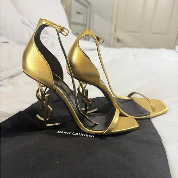 YSL Opyum Oro Sandal Heels - Picture 2 of 9